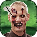 zombie photo maker booth android application logo